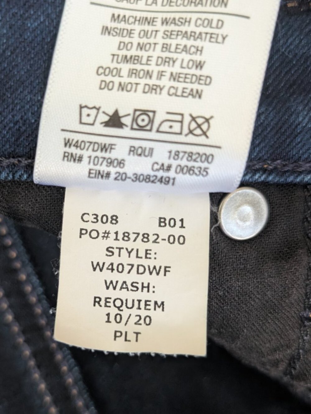 HUDSON JEANS Krista Super Kinny Size 25 - Picture 4 of 13